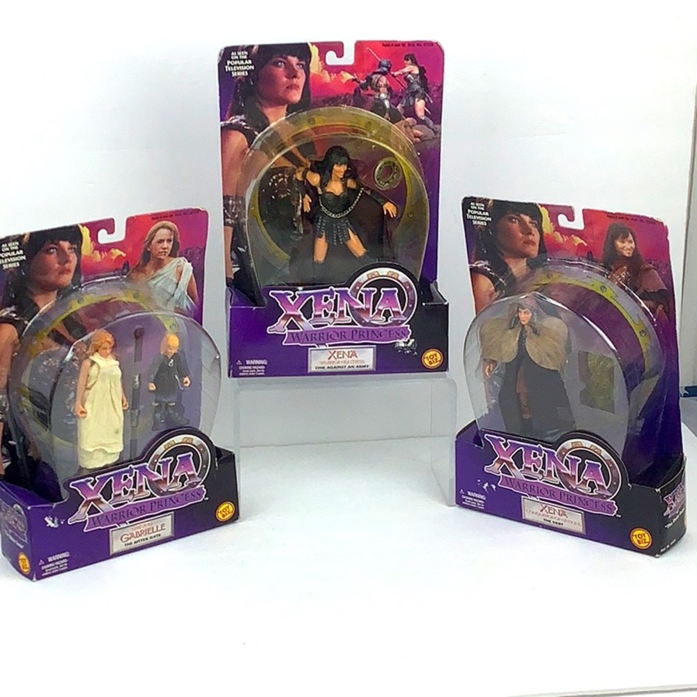 Lot of 3 ,Xena one against an army, Gabrielle The Bitter Suite,Xena The Debt